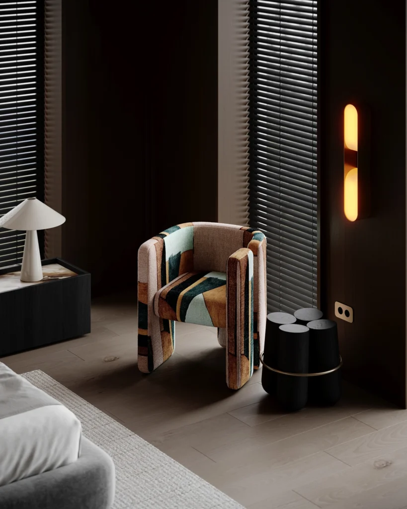 Apartment B interior design in Belgrade Serbia - modern minimalist spaces with refined materials and soft lighting