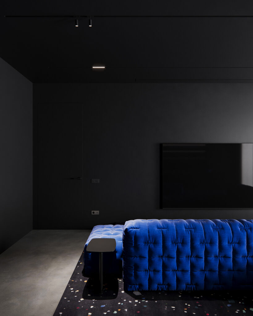 Monochrome X — modern interior design project in Groningen, Netherlands, created by BIRO19.