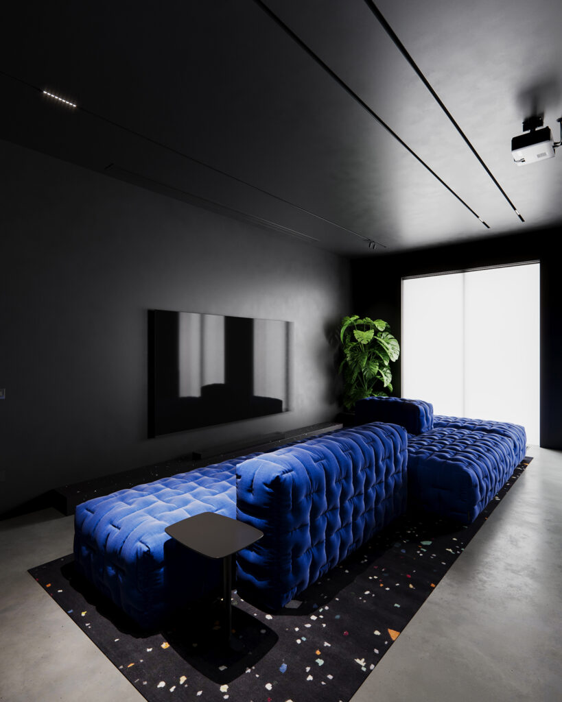 Monochrome X — modern interior design project in Groningen, Netherlands, created by BIRO19.