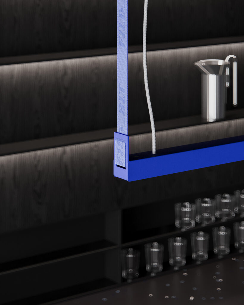 Monochrome X — modern interior design project in Groningen, Netherlands, created by BIRO19.