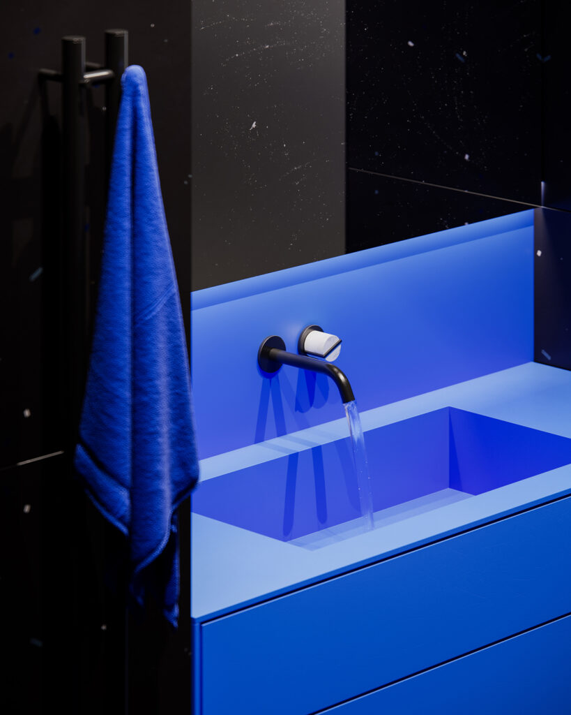 Monochrome X — modern interior design project in Groningen, Netherlands, created by BIRO19.