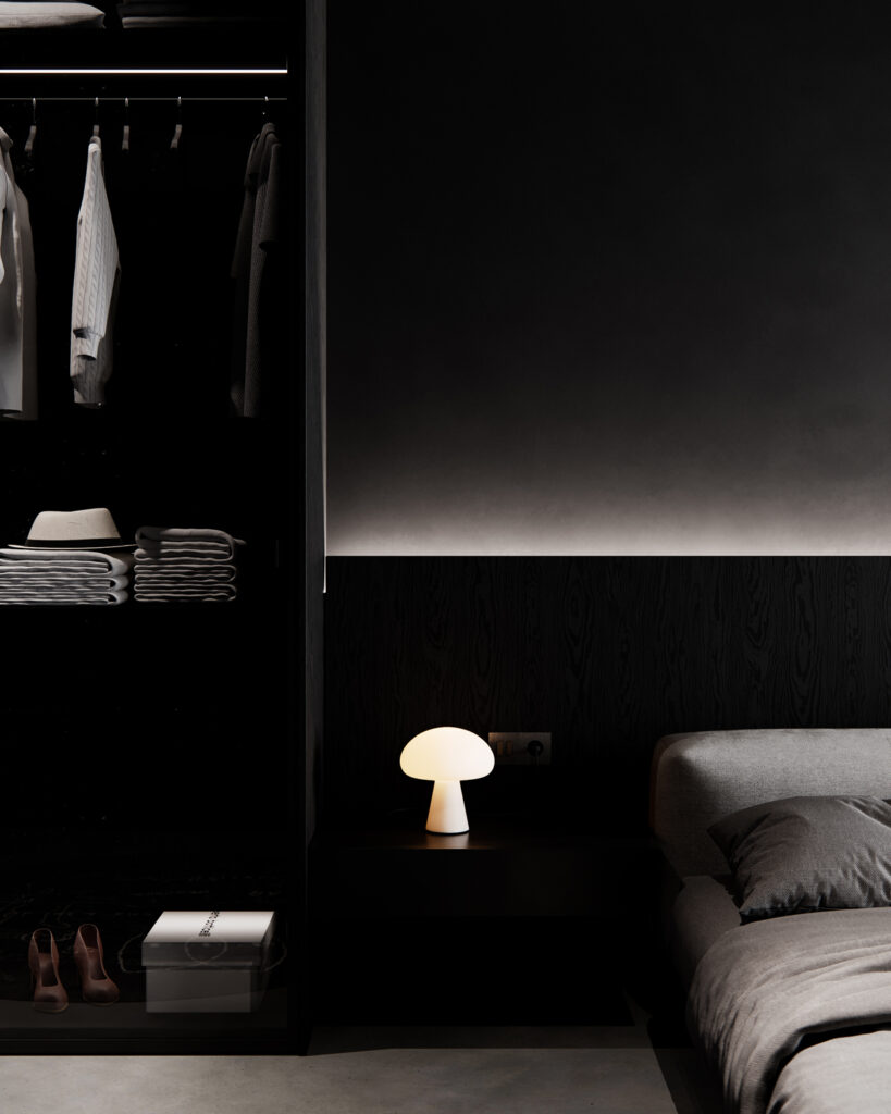 Monochrome X — modern interior design project in Groningen, Netherlands, created by BIRO19.