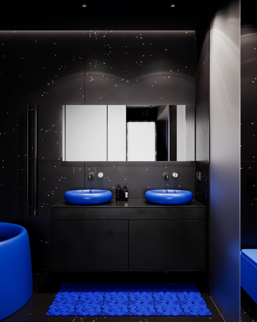 Monochrome X — modern interior design project in Groningen, Netherlands, created by BIRO19.