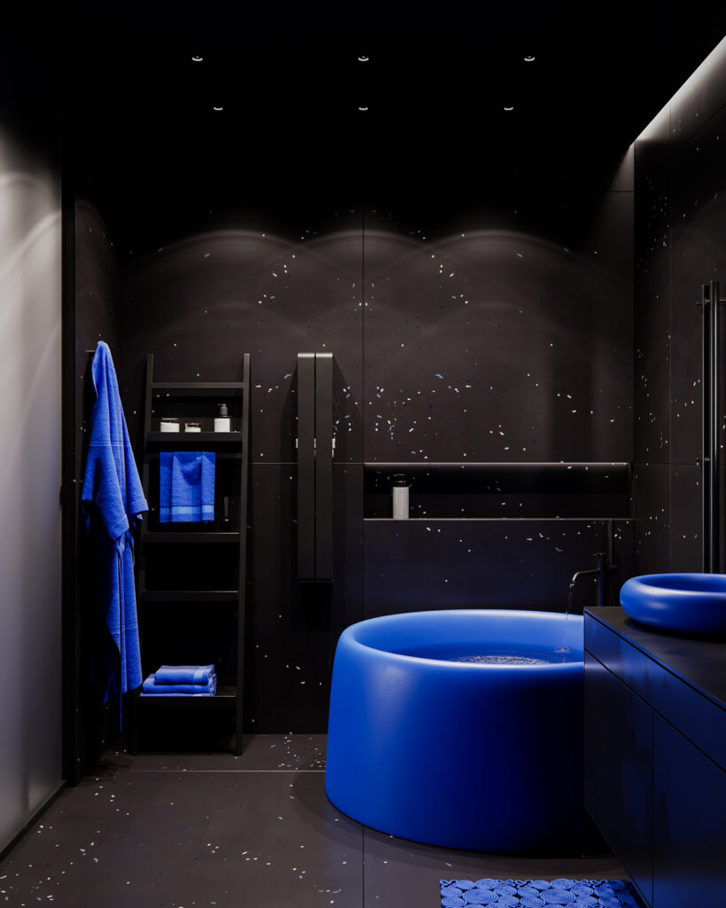 Monochrome X — modern interior design project in Groningen, Netherlands, created by BIRO19.