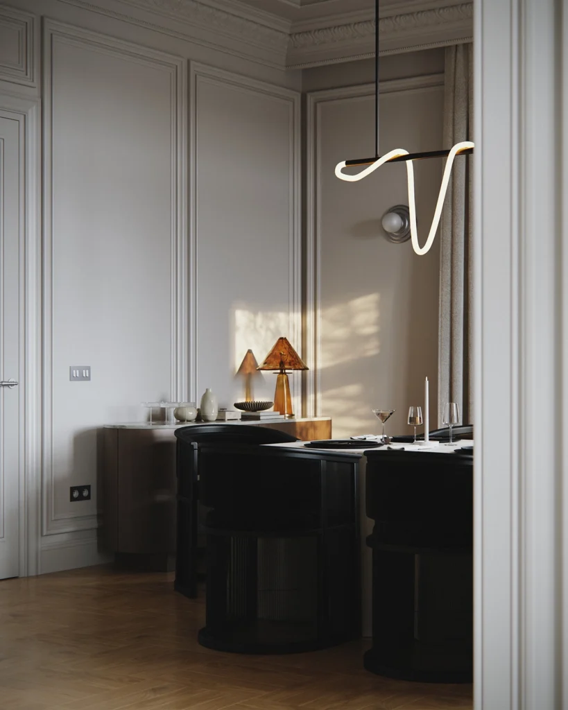 Luxury interior design in Budapest - Apartment P renovation by BIRO19